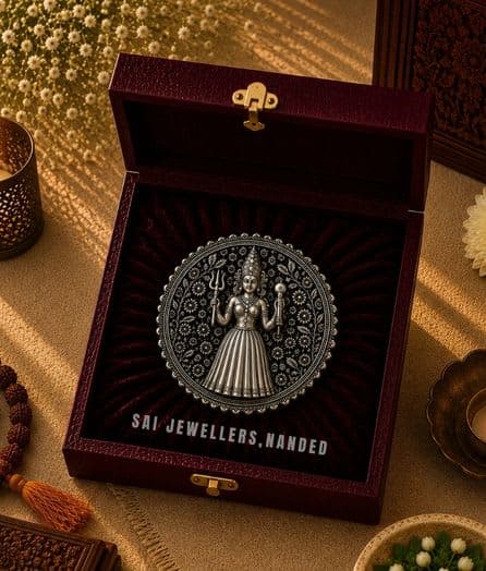 श्री ब्रह्माणी / फलौदी माता सिल्वर कॉइन | Shri Brahmani / Phalodi Mata Silver Coin