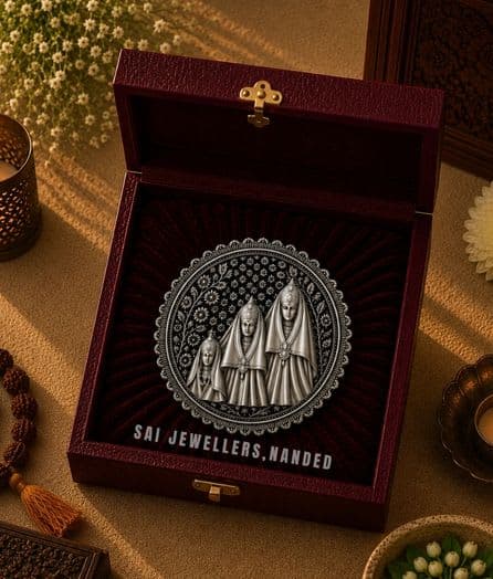 श्री गायल माता सिल्वर कॉइन | Shri Gayal Mata Silver Coin