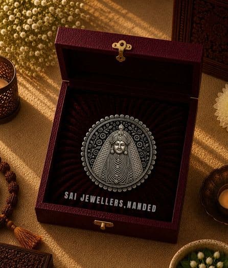 श्री जीण माता सिल्वर कॉइन | Shri Jeen Mata Silver Coin