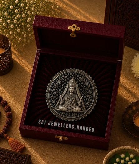 श्री खूंखर माता सिल्वर कॉइन | Shri Khunkhar Mata Silver Coin
