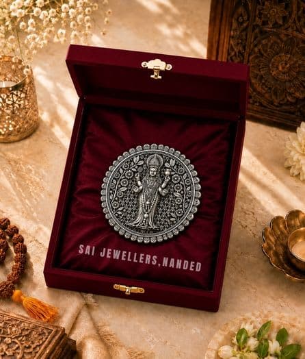 श्री धर्जवल माता / श्री धरजल माता सिल्वर कॉइन | Shri Dharjwal Mata / Shri Dharjal Mata Silver Coin