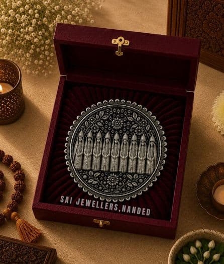श्री नौसर माता सिल्वर कॉइन | Shri Nausar Mata Silver Coin