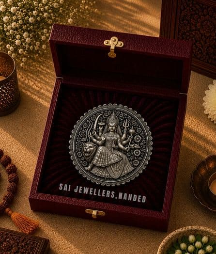 श्री मूसा माता सिल्वर कॉइन | Shri Musa Mata Silver Coin