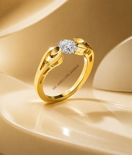 Infinity Twist Gold Ring