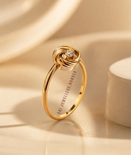 Floral Gold Ring