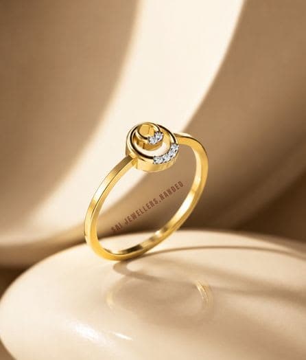Spiral Gold Ring