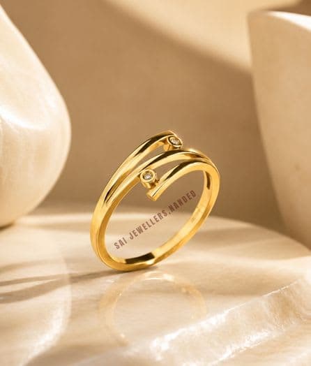 Open Wrap Gold Ring