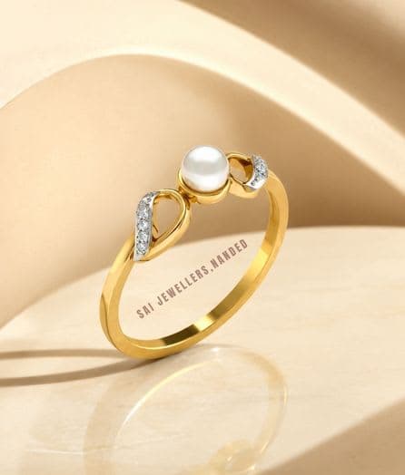 Pearl Gold Ring