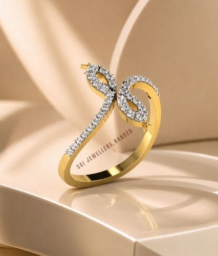 Double Infinity Gold Ring