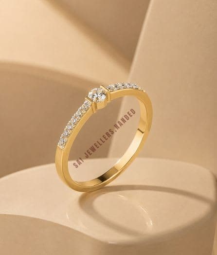 Classic Solitaire Gold Ring