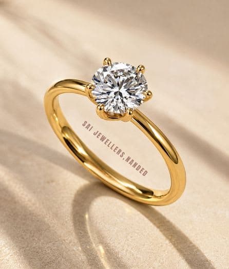 Classic Solitaire Gold Ring