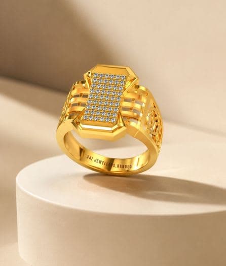 Regal Baroque Gold Ring