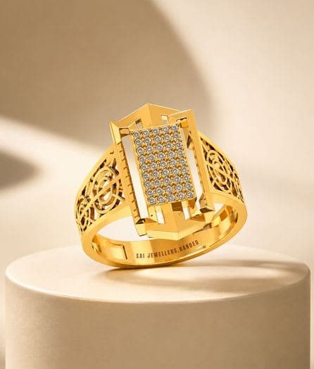 Royal Gate Gold Ring