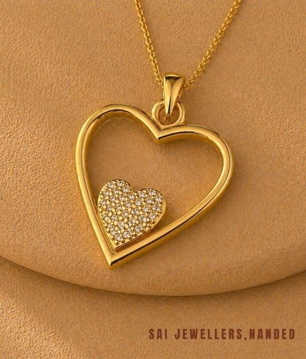 Heart Gold Pendant
